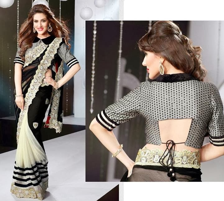 15 Different Types of Blouse Back Neck Designs Give your blouse back neck cut out designs, the much needed style, by opting for zari thread work around the flattering cuts. Photo: Varuni Gopen You don’t have to stick to .